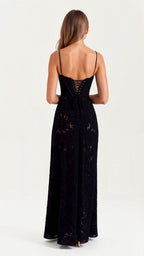 Zaria | Women's Bustier Maxi Wedding Guest Dress