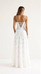 Zaria | Women's Bustier Maxi Wedding Guest Dress