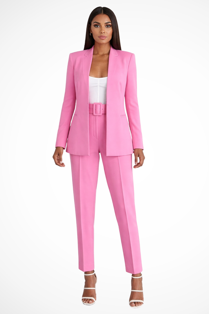 Valentina | Women's Tailored Blazer & Wide Leg Trousers Suit Set