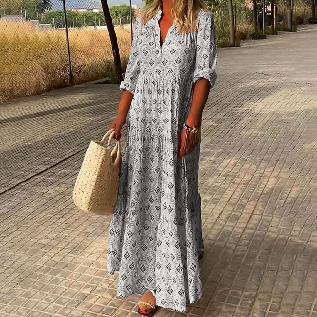 Larissa | Women's Summer Boho Maxi Dress