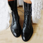 Luciana | Women's Lace-Up High Heel Boots