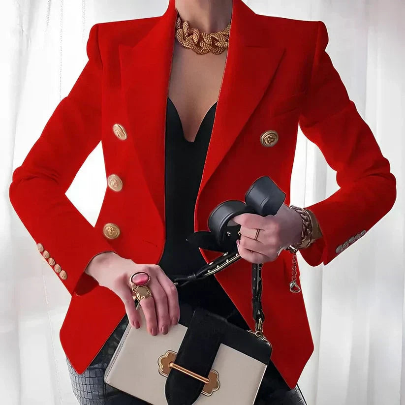 Iris | Women's Classic Double-Breasted Blazer