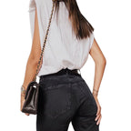 Venetia | Women's Extended Shoulder Sleeveless Relaxed Fit Top