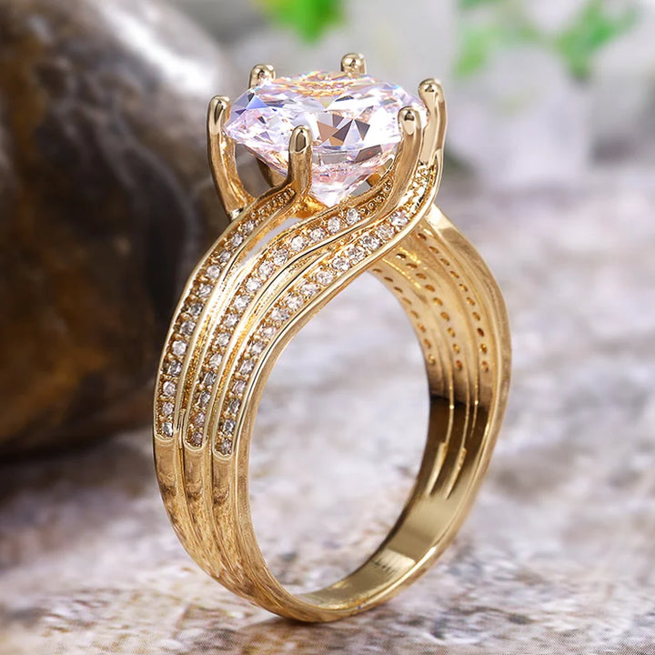 Lenna | 12MM Cubic Zirconia Bridal