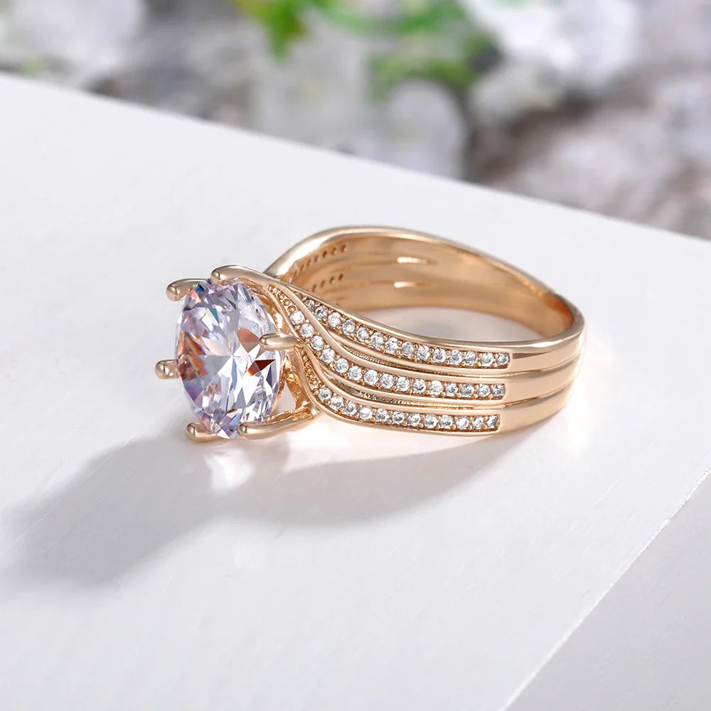 Lenna | 12MM Cubic Zirconia Bridal
