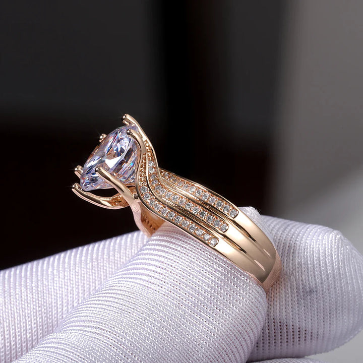 Lenna | 12MM Cubic Zirconia Bridal