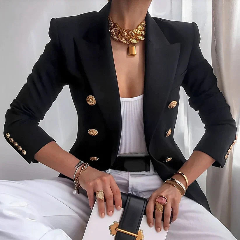 Iris | Women's Classic Double-Breasted Blazer