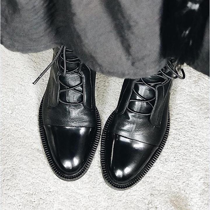 Luciana | Women's Lace-Up High Heel Boots