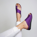 Gideon | Women's Wide Strap Comfort Platform Slide Sandals