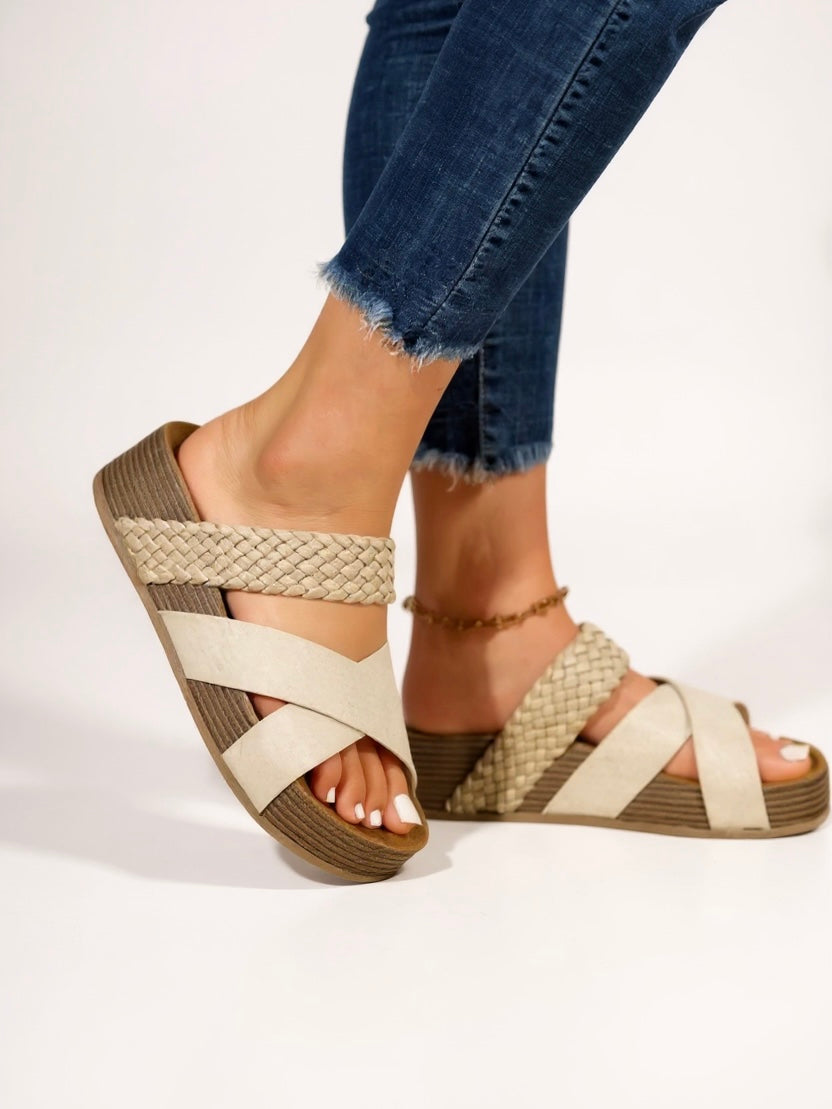 Soren | Women's Braided Platform Sandals with Stylish Straps