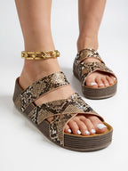 Soren | Women's Braided Platform Sandals with Stylish Straps