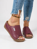 Astrid | Women's Casual Slide Sandals with Comfort Wedge