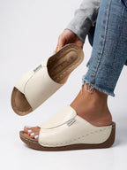 Astrid | Women's Casual Slide Sandals with Comfort Wedge