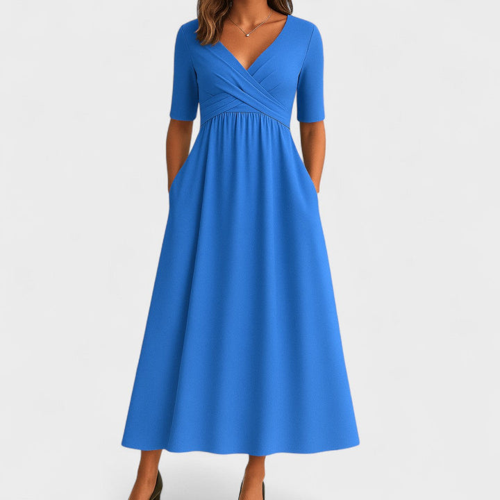 Juliet | Women's Elegant Wrap Maxi Summer Dress