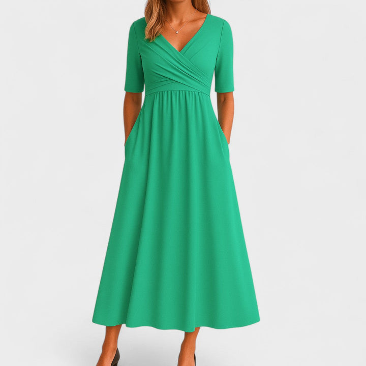 Juliet | Women's Elegant Wrap Maxi Summer Dress