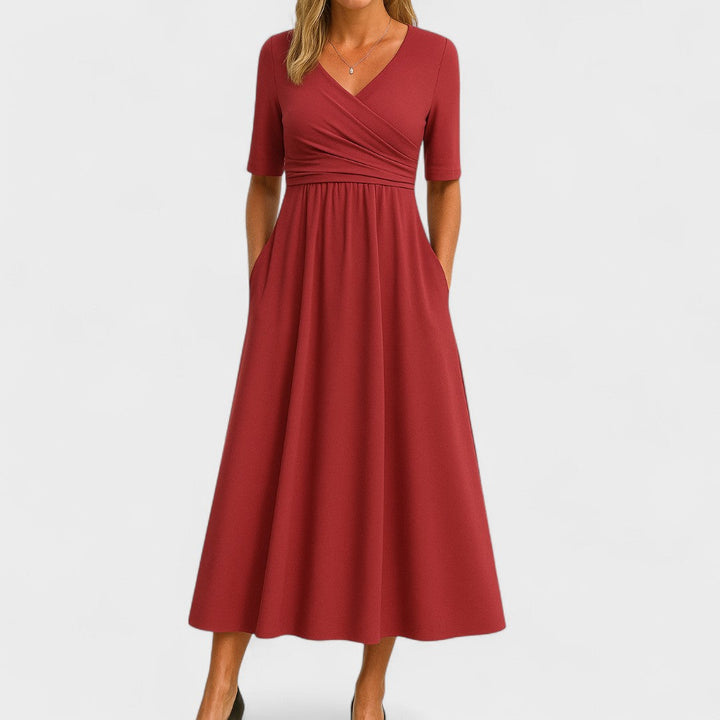 Juliet | Women's Elegant Wrap Maxi Summer Dress