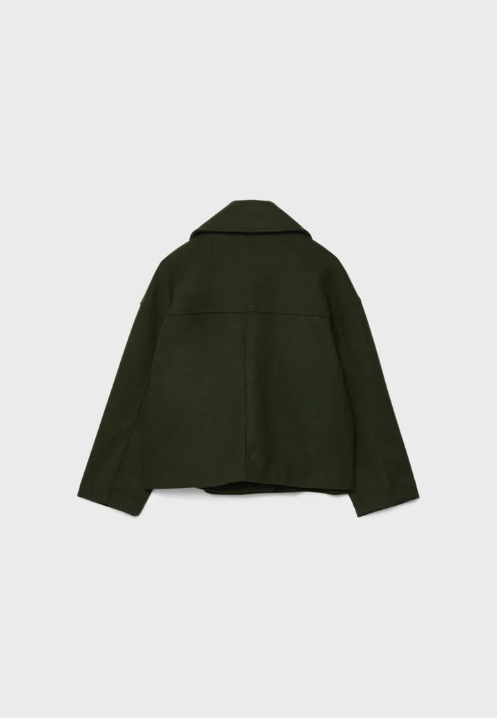 Delia | Women's Double-Breasted Cropped Jacket