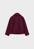 Delia | Women's Double-Breasted Cropped Jacket
