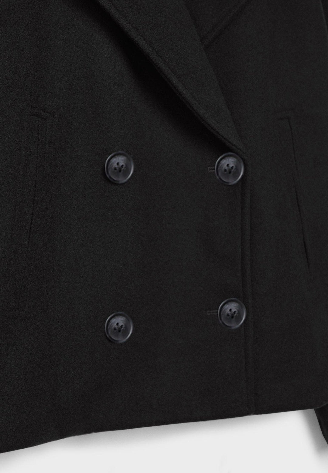 Delia | Women's Double-Breasted Cropped Jacket