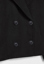 Delia | Women's Double-Breasted Cropped Jacket