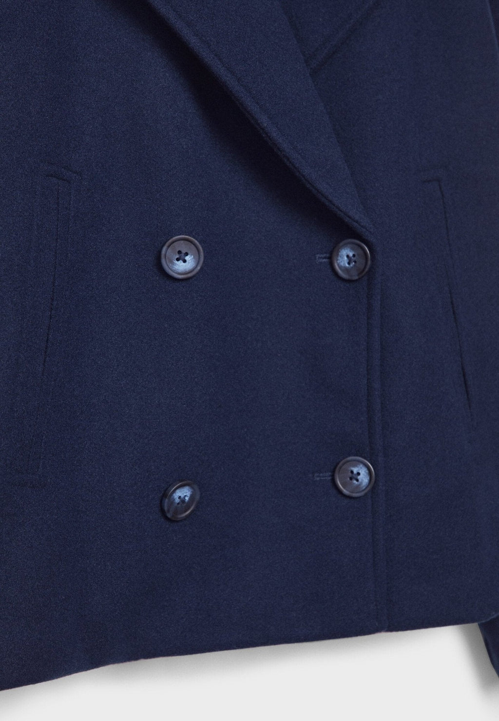 Delia | Women's Double-Breasted Cropped Jacket