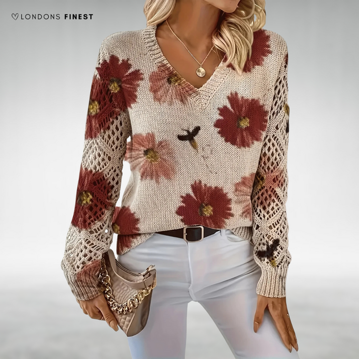 Grace & Jess | Floral Knit Jumper