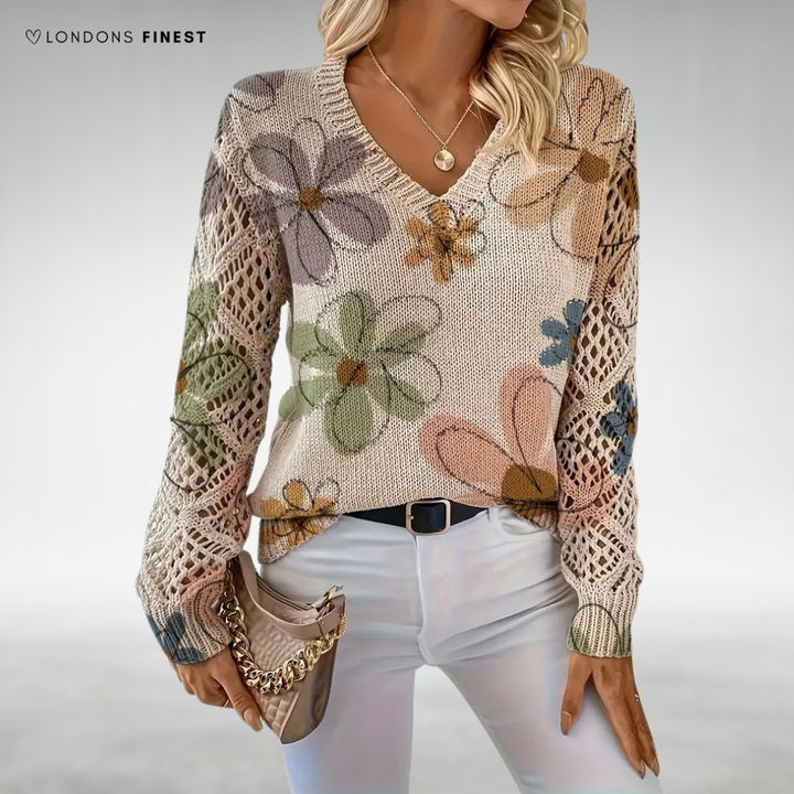 Grace & Jess | Floral Knit Jumper