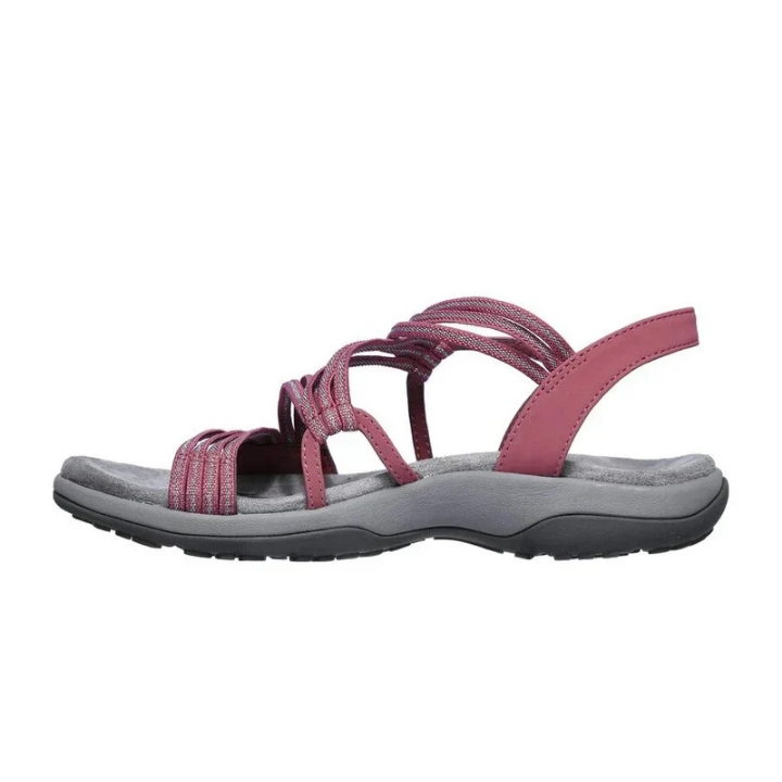 Orelia | Women's Multi-Strap Slingback Flat Sandals