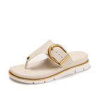 Hana | Women's Cushioned Buckle Thong Sandals