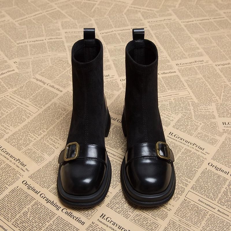 Scarlet | Suede Boots