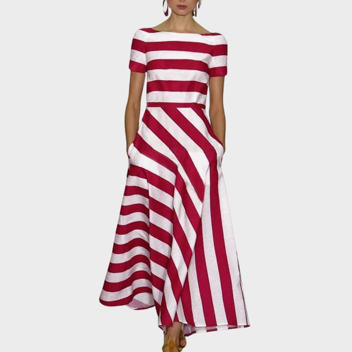 Delora | Women's Striped Maxi Dress