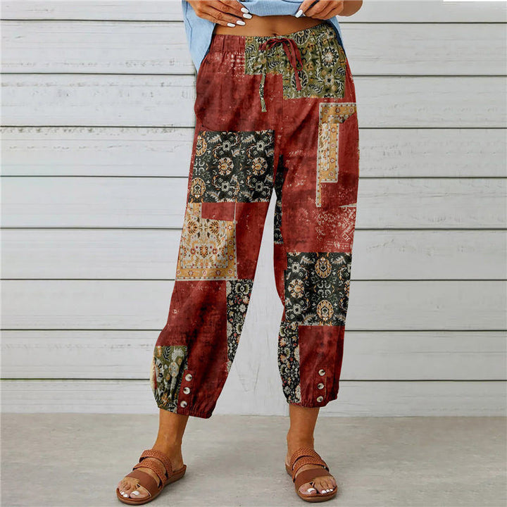Grace & Jess | Boho Printed Pants
