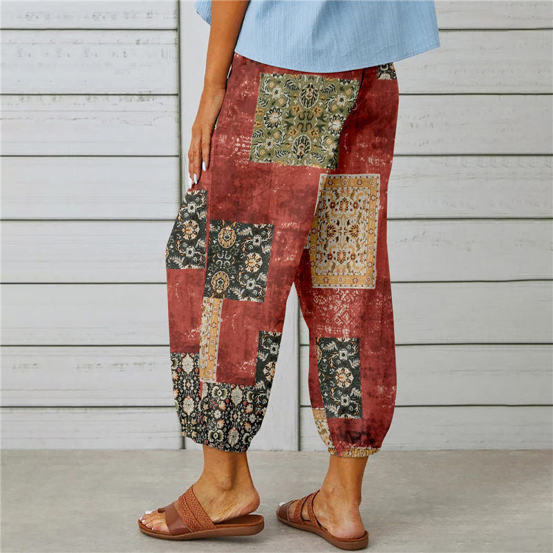 Grace & Jess | Boho Printed Pants