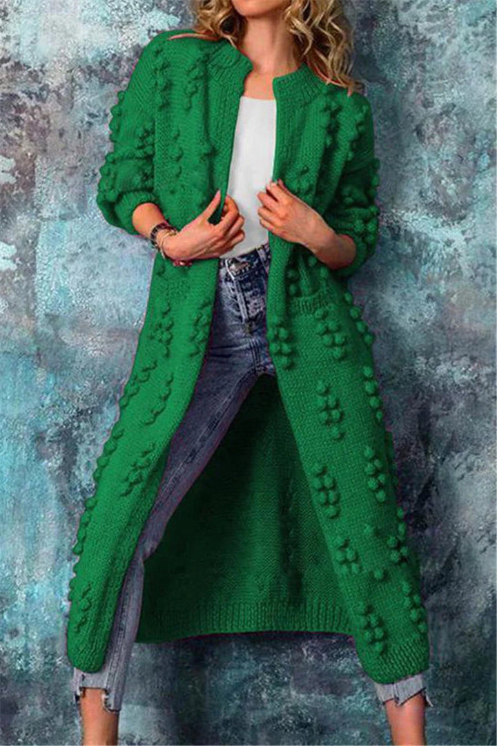 Meadow | Women's Long Textured Knit Cardigan