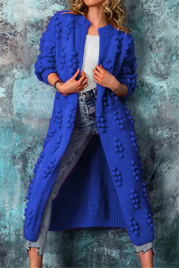 Meadow | Women's Long Textured Knit Cardigan