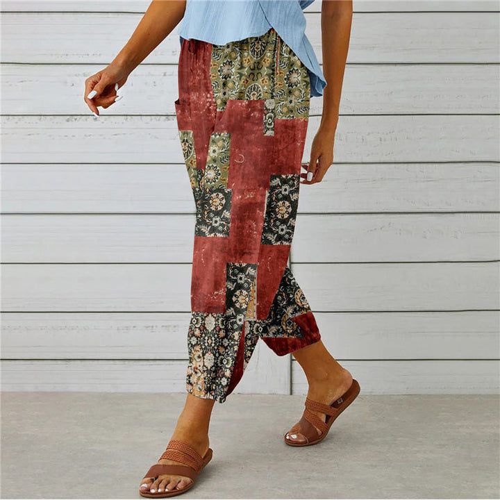 Grace & Jess | Boho Printed Pants