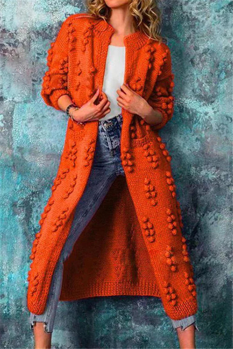 Meadow | Women's Long Textured Knit Cardigan