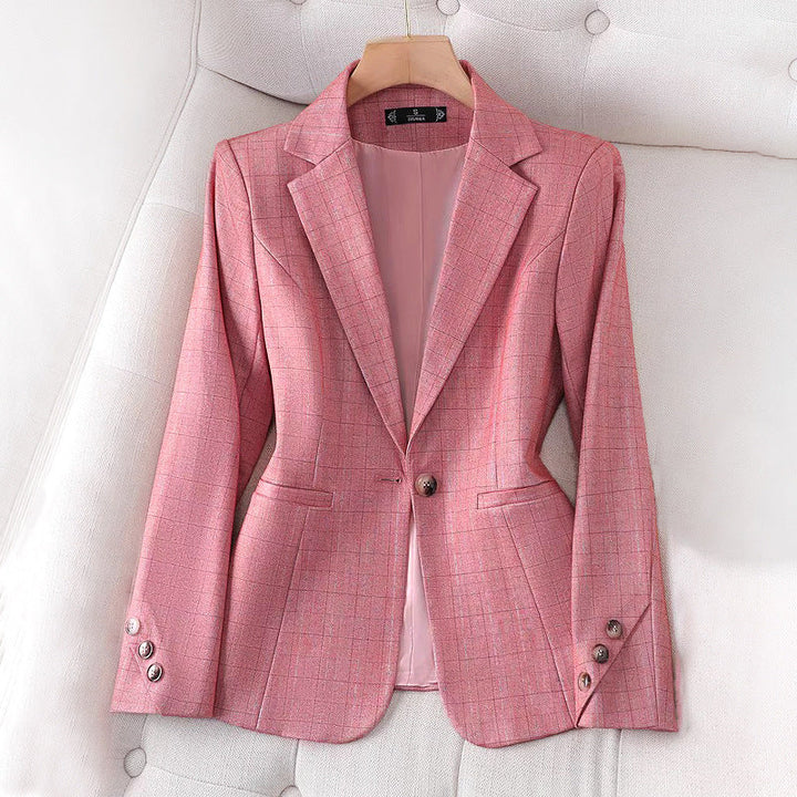 Zara | Women's Grid Pattern Blazer