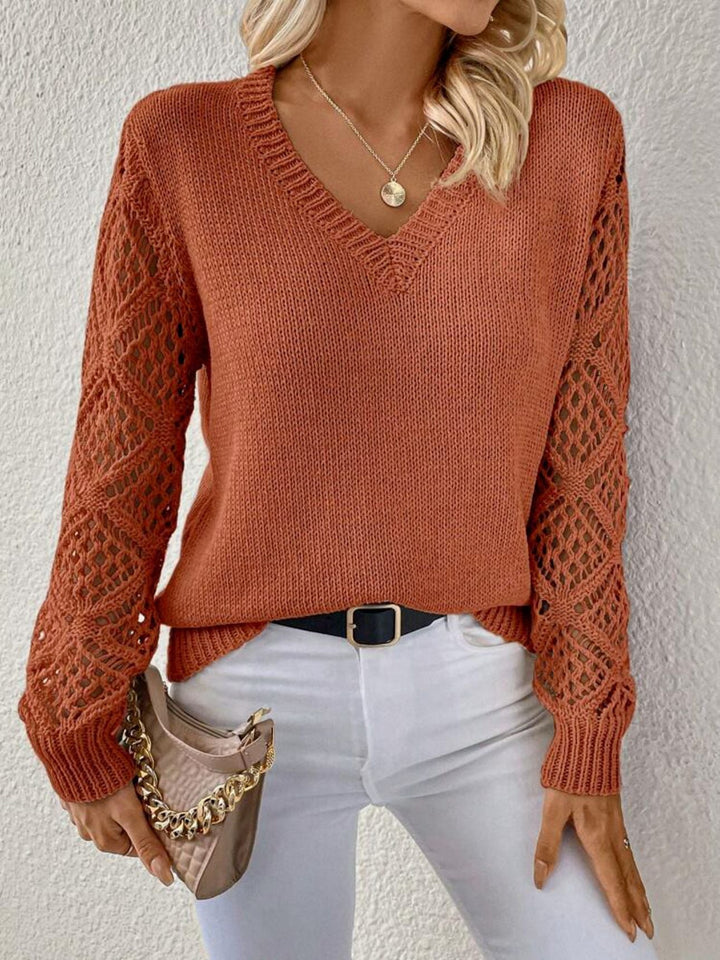 Grace & Jess | Soft V-neck Sweater