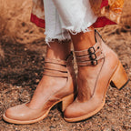 Debora | Women's Block Heel Strap Shoes
