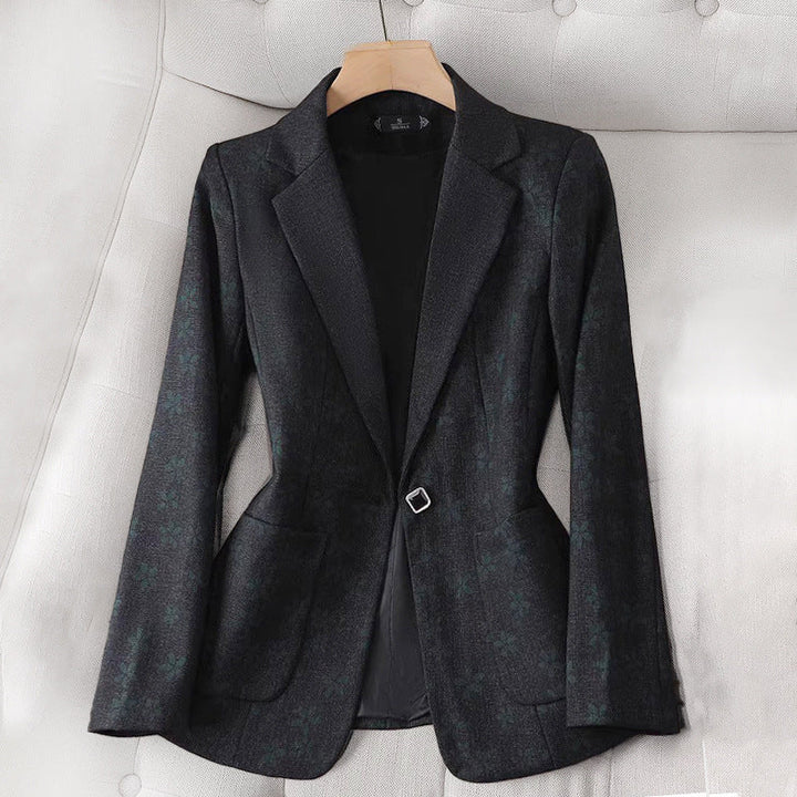 Zara | Women's Grid Pattern Blazer