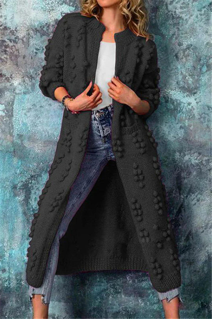 Meadow | Women's Long Textured Knit Cardigan
