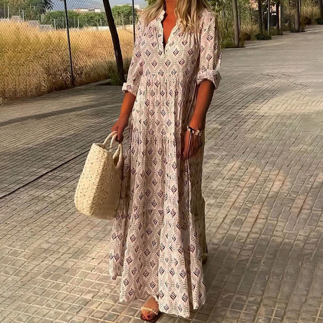 Larissa | Women's Summer Boho Maxi Dress