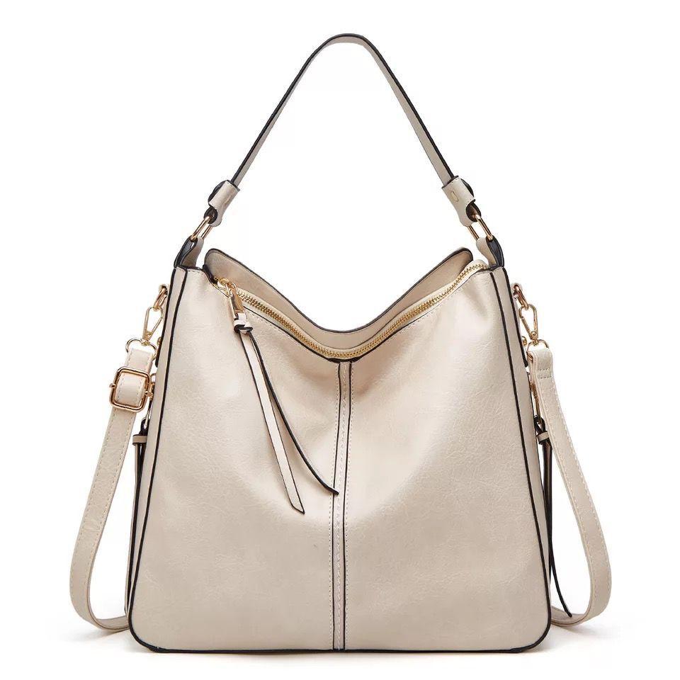 Calliope | Women's Elegant Spacious Leather Hobo Tote Bag