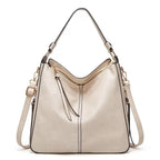 Calliope | Women's Elegant Spacious Leather Hobo Tote Bag