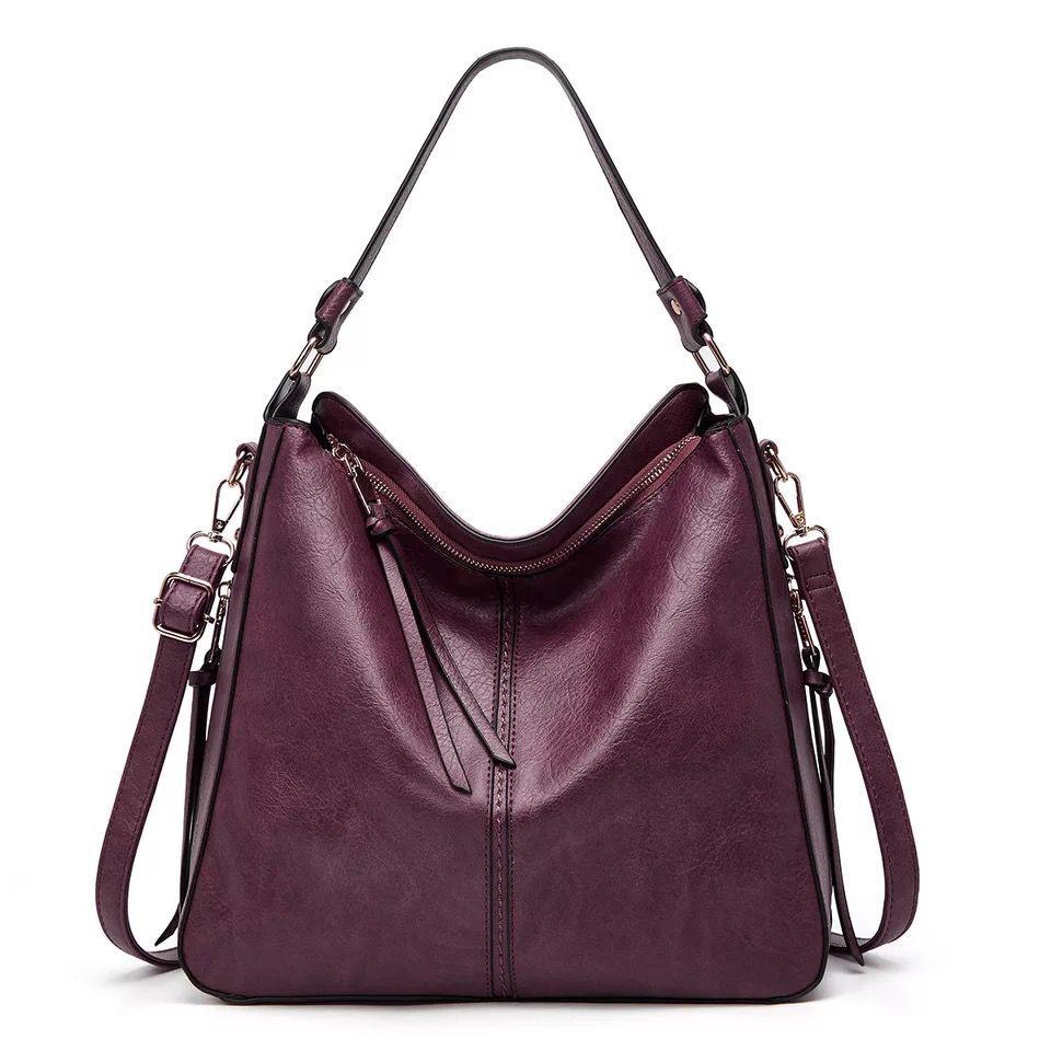 Calliope | Women's Elegant Spacious Leather Hobo Tote Bag