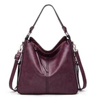 Calliope | Women's Elegant Spacious Leather Hobo Tote Bag