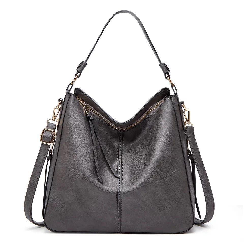 Calliope | Women's Elegant Spacious Leather Hobo Tote Bag