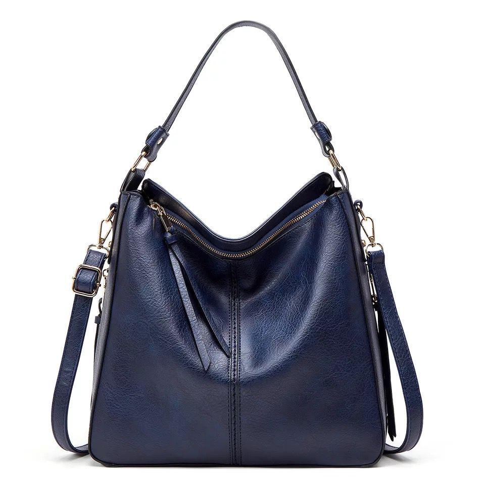 Calliope | Women's Elegant Spacious Leather Hobo Tote Bag