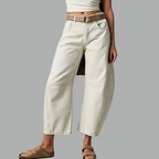 Lumina | Women's High Waist Barrel Leg Jeans